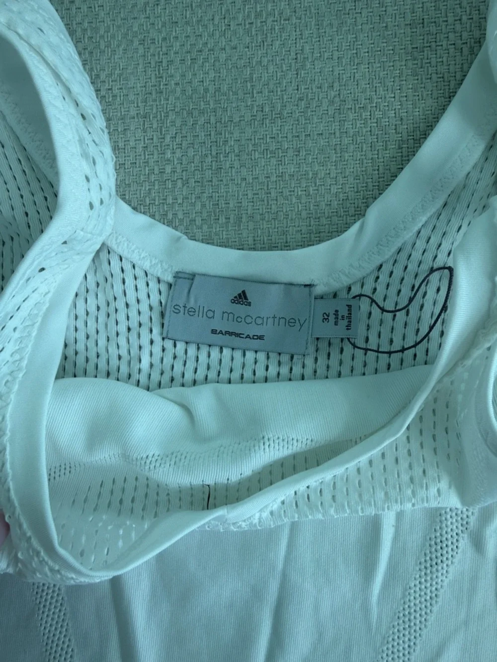 adidas White Laser-Cut Circle dress - Picture 10 of 11